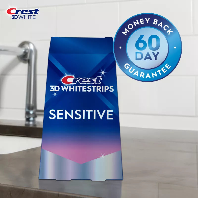Crest 3D Whitestrips Sensitive White