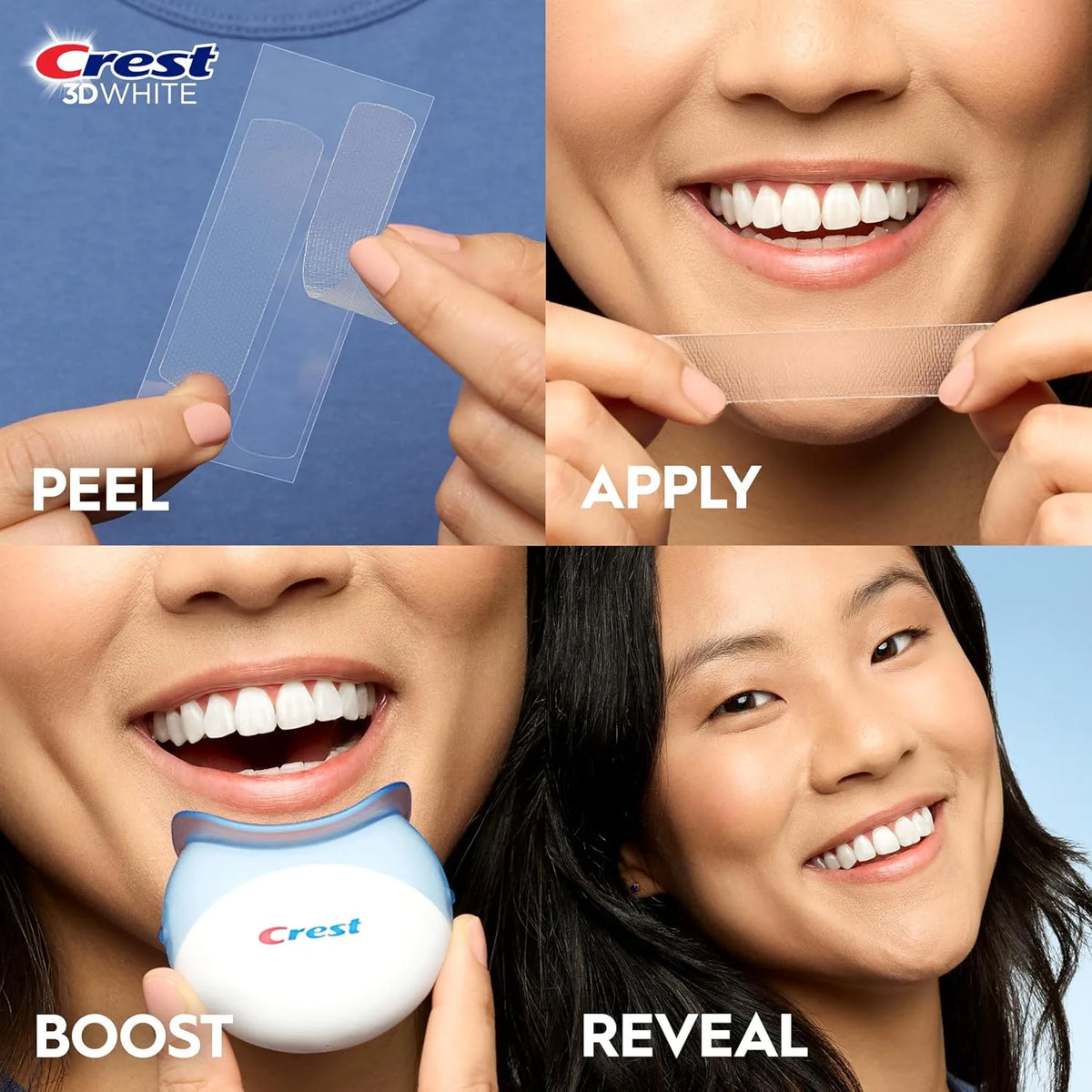 Crest 3D Whitestrips Professional Effects + LED Light Kit Level 34