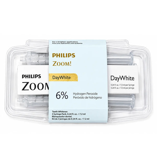Philips Zoom DayWhite 6% hydrogen peroxide — 3 syringes