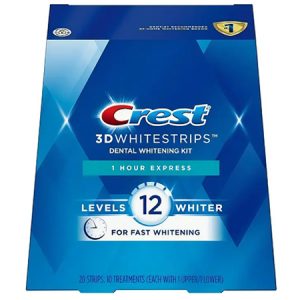 Crest Whitestrips 3D 1 Hour Express 10 Treatments